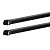 Комплект багажника для OPEL Corsa E (5-dr Hatchback 15→ Штатные места) - дуги квадратного сечения Thule SquareBar, чёрные