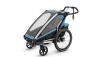 Детская многофункциональная коляска Thule Chariot Sport 1, голубой