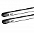 Комплект багажника для MERCEDES-BENZ Sprinter (4-dr Van 06→ Штатные места) - выдвижные дуги Thule SlideBar, серые