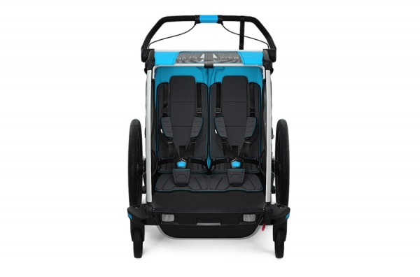 Детская многофункциональная коляска Thule Chariot Sport 2, голубой